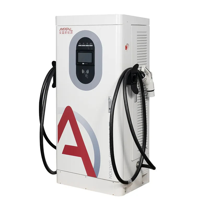 فلیٹ ڈپو کے لیے 160kW ہائی پاور DC EV فاسٹ چارجنگ اسٹیشن
