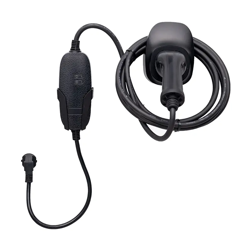 گھر اور سفر کے لیے ایکریلک ہاؤسنگ کے ساتھ 3.5kW پورٹ ایبل AC EV چارجر