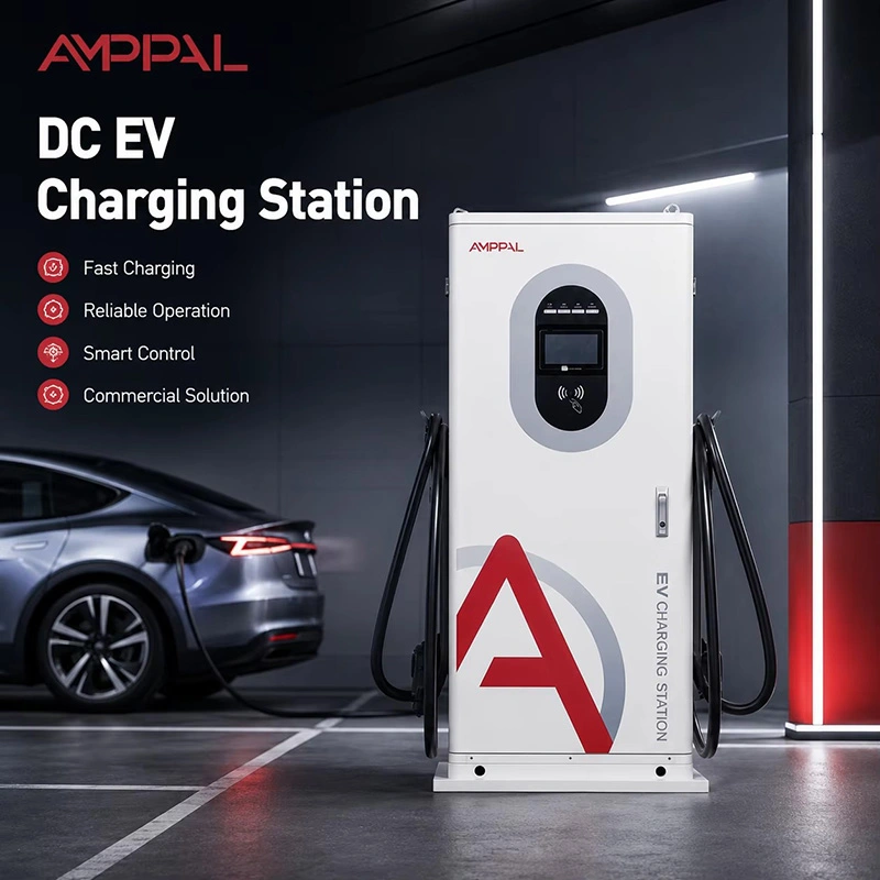 پبلک پارکنگ کے لیے 40kW کمرشل انٹیگریٹڈ DC EV چارجنگ اسٹیشن